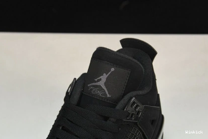 JORDAN WOMEN CU1110-0101 BLACK 4 AIR 2020 （GS) CAT 0915
